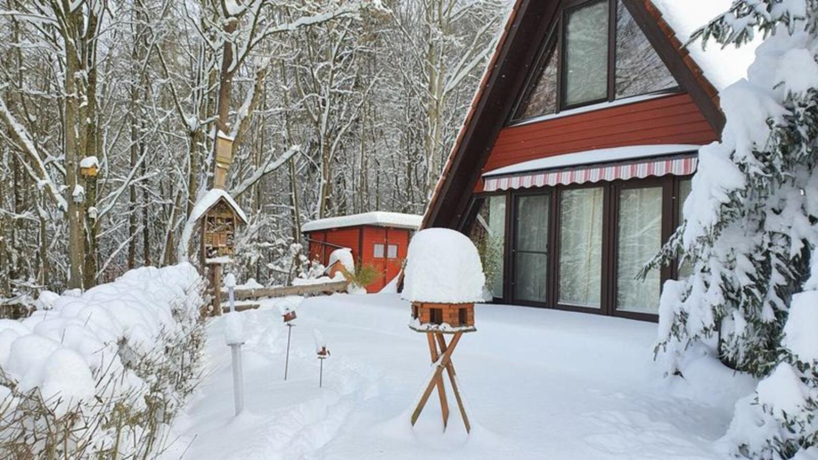 Ferienhaus Am Wald Ronshausen Buitenkant foto