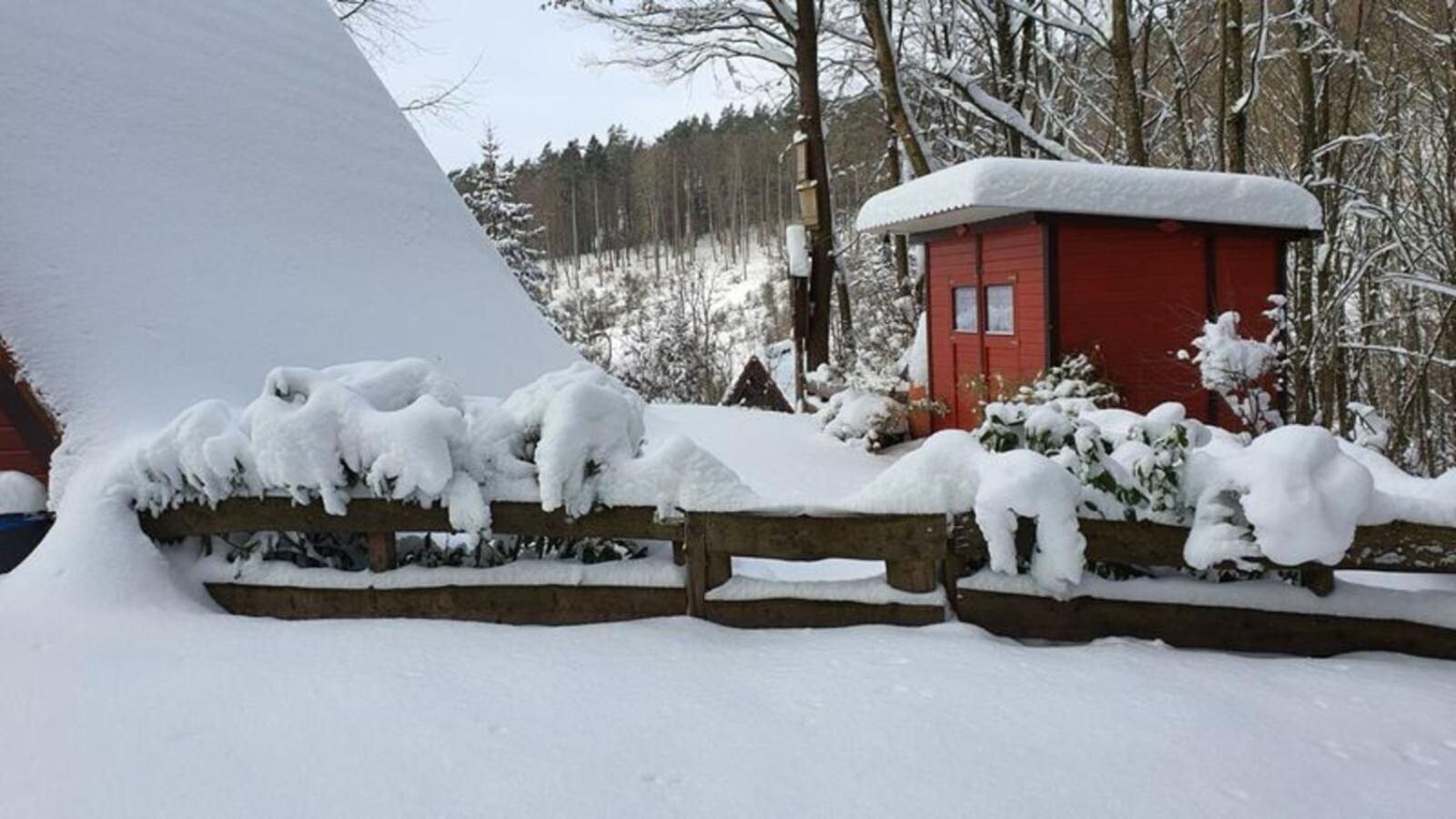 Ferienhaus Am Wald Ronshausen Buitenkant foto